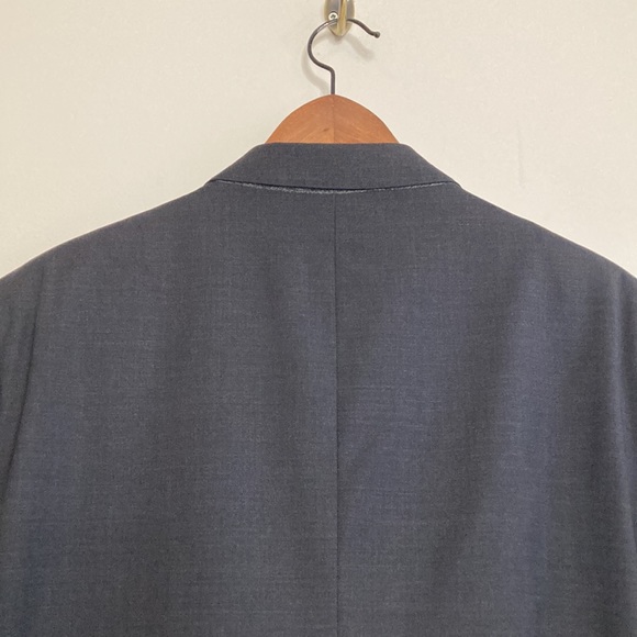 Brooks Brothers Explorer Blazer Mens 44L Gray Wool Stretch Fitzgerald Fit Travel - Picture 5 of 15